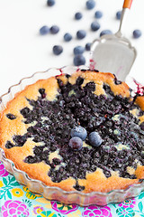 Image showing Blueberry pie