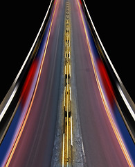 Image showing fast-speed highway of city