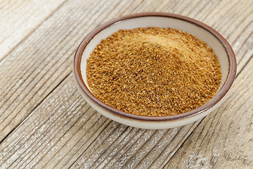 Image showing coconut palm sugar