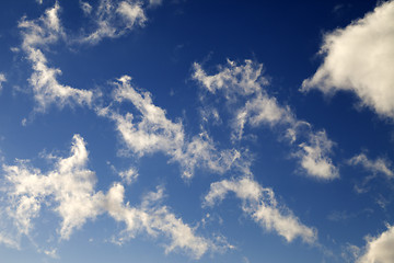 Image showing Blue sky and clouds