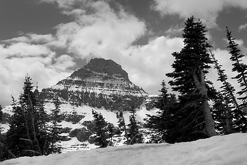 Image showing Peak, Glacier National Park