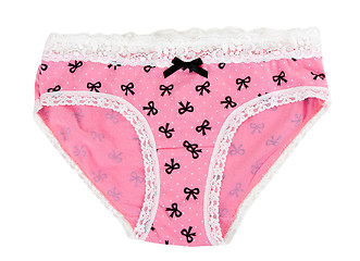 Image showing The pink women's panties