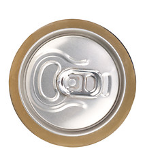Image showing Aluminium closed beer can
