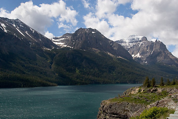 Image showing Lake Saint Mary, Glacier National Park