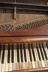 Image showing Old piano