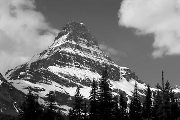 Image showing Peak, Glacier National Park