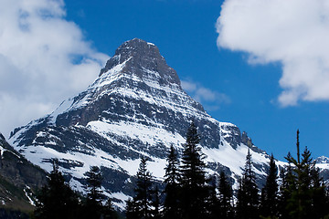 Image showing Peak, Glacier National Park