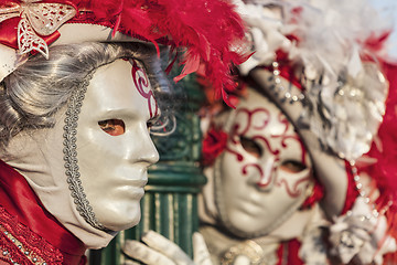 Image showing Venetian Couple