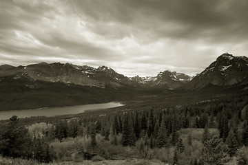 Image showing Two Medicine Lake, Glacier National Park