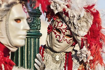 Image showing Venetian Couple