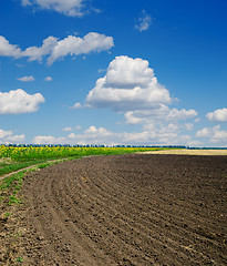 Image showing ploughed field