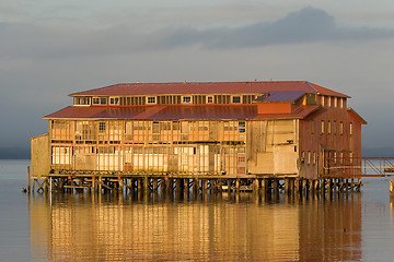Image showing Old Cannery Building, Astoria, Oregon