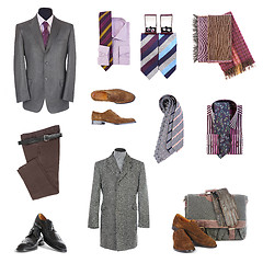 Image showing Men's clothes and accessories