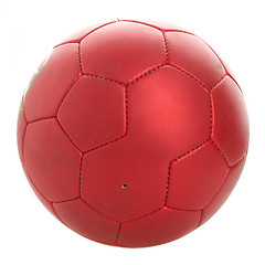 Image showing Red football