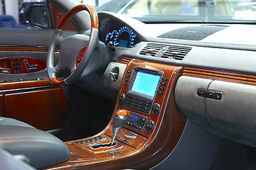 Image showing car interior