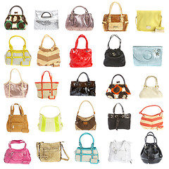 Image showing Ladies' handbag on a white background