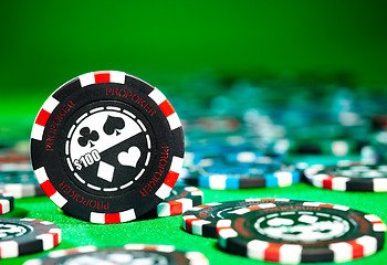 Image showing gambling chips