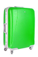 Image showing green suitcase