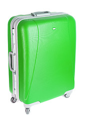 Image showing green suitcase