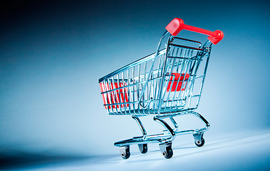 Image showing shopping cart