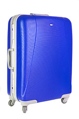 Image showing blue suitcase