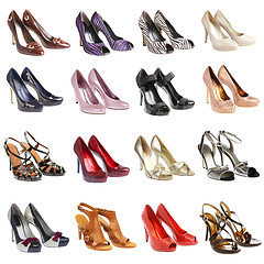 Image showing footwear.16  pieces.