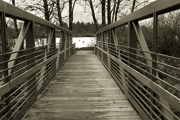 Image showing Walking Bridge