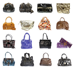 Image showing Ladies' handbag on a white background