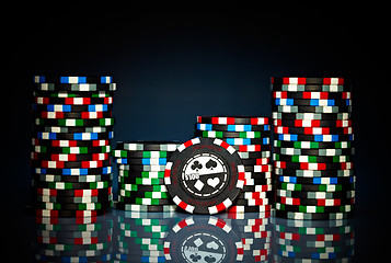 Image showing gambling chips