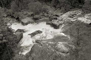 Image showing McDonald Creek, Glacier National Park