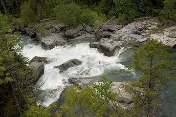 Image showing McDonald Creek, Glacier National Park