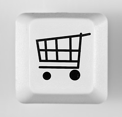 Image showing button online shopping