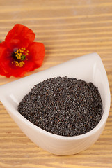 Image showing Poppy condiment