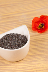 Image showing Poppy condiment