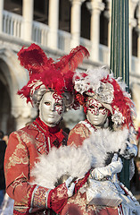 Image showing Venetian Couple