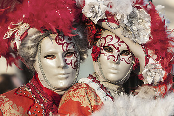 Image showing Venetian Couple