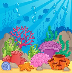 Image showing Coral reef theme image 3