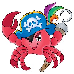 Image showing Pirate crab theme image 1