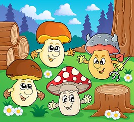 Image showing Mushroom theme image 3