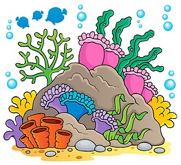 Image showing Coral reef theme image 1