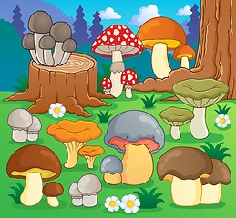 Image showing Mushroom theme image 4