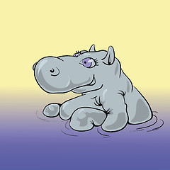 Image showing hippo