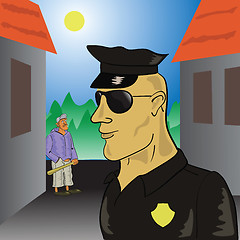 Image showing policeman