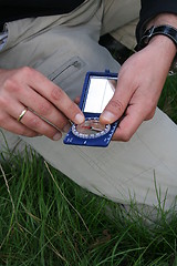 Image showing Compass