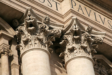 Image showing Corinthian columns