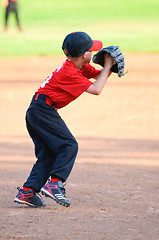 Image showing little league baseball player