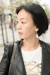 Image showing Asian mature woman