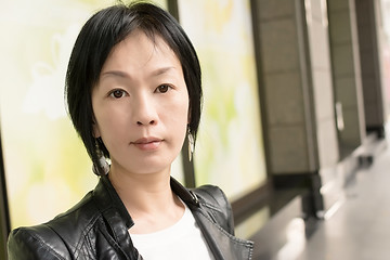 Image showing Asian mature woman