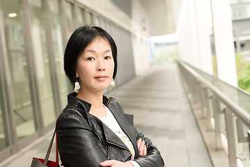 Image showing Asian mature woman