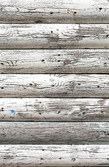 Image showing grungy white background of natural wood